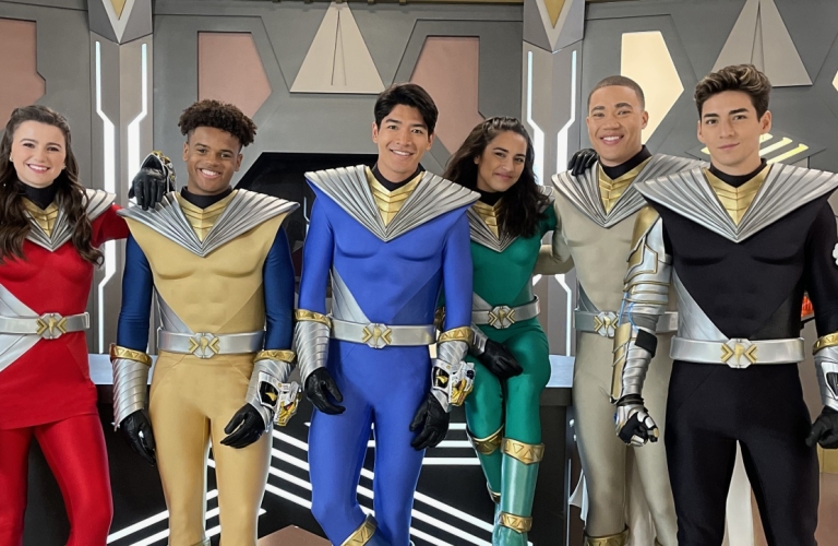 Cast of Power Rangers Cosmic Fury 