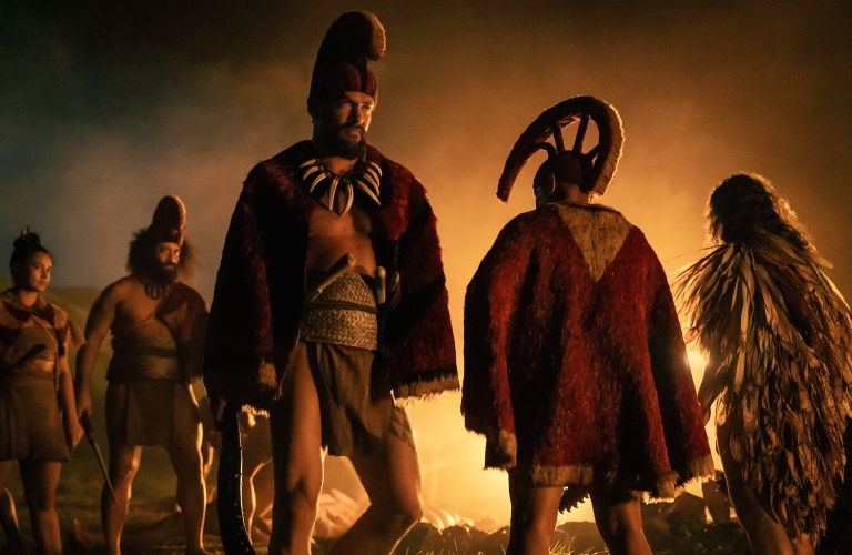 Jason Momoa starring in Chief of War Apple TV show